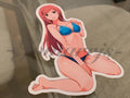 Gundam Build Fighters Try - Anime Kamiki Mirai Bikini Fun Sticker Decal Vinyl #2
