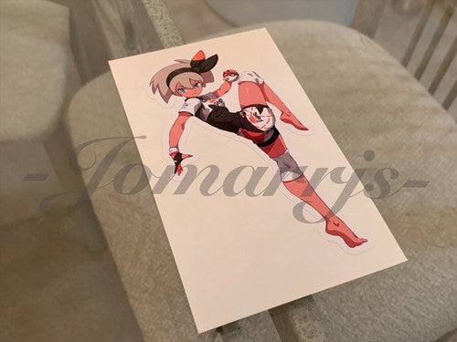 Pokemon - Anime - Bea Sun Fun Custom Sticker Decal 3