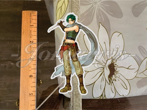 Fire Emblem Anime Sothe Custom Colored Sticker Vinyl Decal