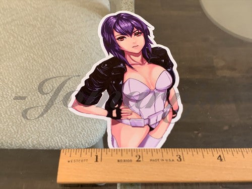 Ghost in the Shell - Anime - Major Motoko Kusanagi Sticker Decal Vinyl laptop a