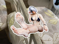 NieR Automata Anime 2B YoRHa Custom Sticker Decal Vinyl laptop bikini sun fun a.