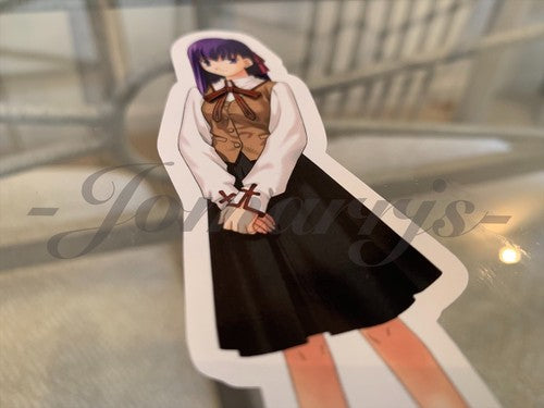Fate - Anime - Sakura Matou Sticker Vinyl Decal Custom manga laptop notebook
