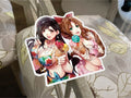 Final Fantasy 7 Anime Tifa & Aerith “Ice Cream” Bikini Sun Fun Sticker FF7 xii