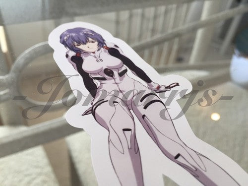 Neon Genesis Evangelion - Anime - Rei Ayanami Sticker Decal laptop binder shinji