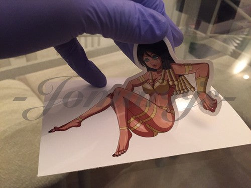 Dragon Ball Z - Anime - Helles Bikini “Chillin” Sun Fun Sticker Decal Vinyl DBZ