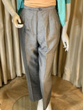 Dressbarn Women’s Dress Pant Slacks Trouser Gray Pleated Suit Career Sz 6 Office