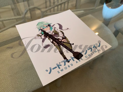 Sword Art Online - Anime - Sinon Shino Asada Sticker Vinyl Decal Custom SAO