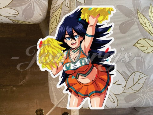 My Hero Academia Anime Kayama Nemuri Midnight “Cheer” Sticker Decal Manga MHA