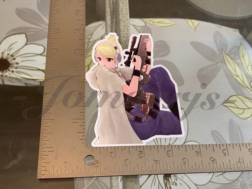 Fullmetal Alchemist - Anime - Riza Hawkeye Sniper Custom Sticker Decal manga