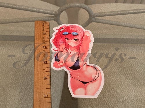 Azur Lane - Anime - Zara Bikini Sun Fun Custom Sticker Decal Vinyl #2