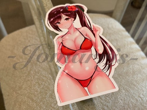 Azur Lane - Anime - Zuikaku Bikini Sun Fun Custom Sticker Decal Vinyl #a