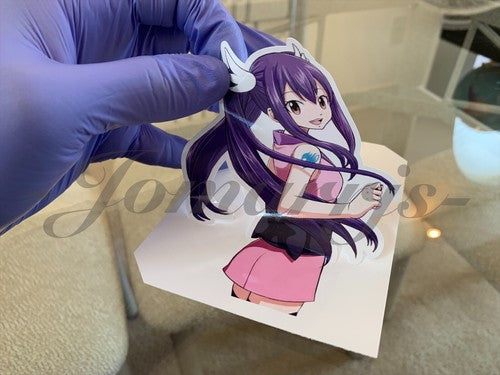 Fairy Tail - Anime - Wendy Marvell Sticker Vinyl Sign custom mage guild
