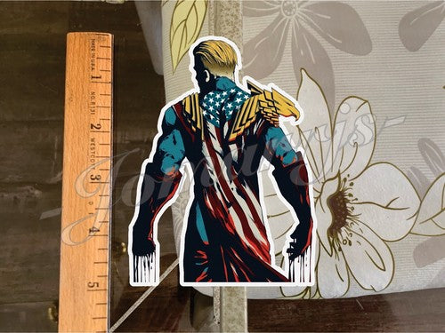 The Boys Homelander Custom Sticker Decal 2 manga dc marvel comics anime car
