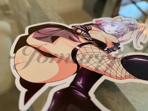 High School DxD Anime Rossweisse Lingerie Sticker Decal bikini sun fun