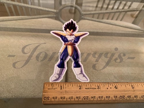 Dragon Ball Z Vegeta (e.) Sticker Vinyl Sign Comic DBZ super saiyans