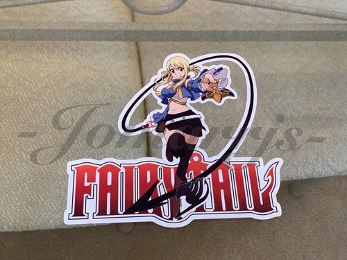 Fairy Tail - Anime - Lucy Heartfilia Sticker Vinyl Sign custom mage guild
