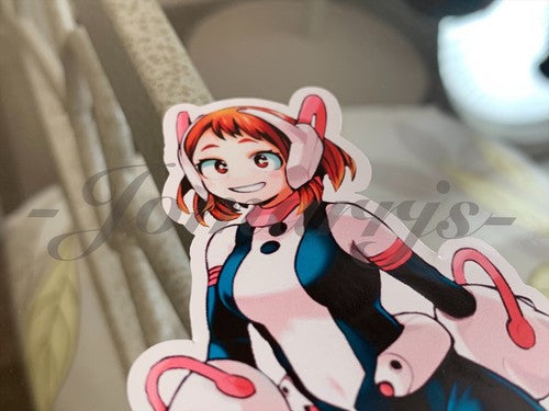 My Hero Academia Anime Ochaco Uraraka Custom Colored Sticker Vinyl manga 1