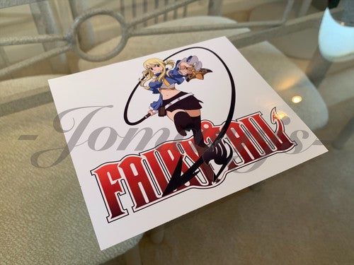 Fairy Tail - Anime - Lucy Heartfilia Sticker Vinyl Sign custom mage guild
