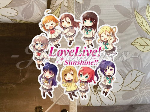 Love Live Sunshine School Idol Project Chibi Custom Sticker Decal lovelive anime
