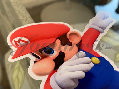 Super Mario - Anime - Mario Brothers Sticker Decal Vinyl Dab nintendo galaxy