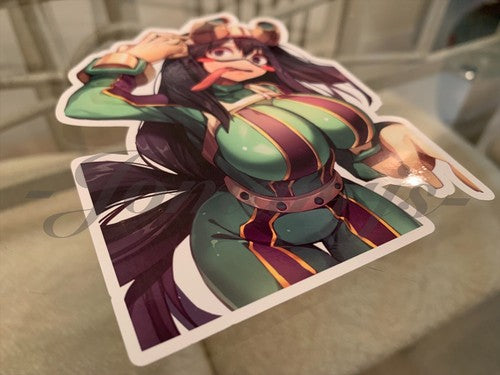 My Hero Academia - Anime - Froppy Tsuyu Asui d. Sticker Vinyl manga sexy