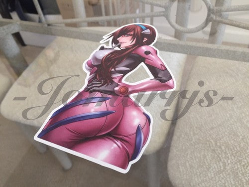Neon Genesis Evangelion Mari Theory Sticker Decal