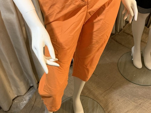 NWT Style & Co. Sport Women's Orange  Active Capri Beach Outdoor Pants Size: 10