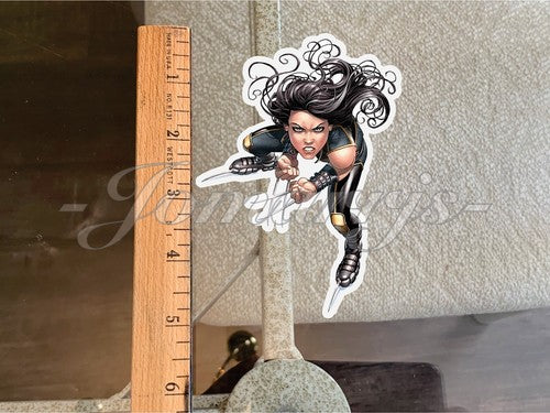 X-Men - Anime - X-23 Custom Color Sticker Decal Comics x23 marvel dc wolverine 2