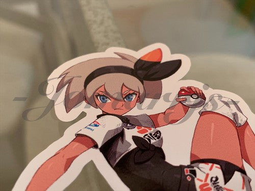 Pokemon - Anime - Bea Sun Fun Custom Sticker Decal 3