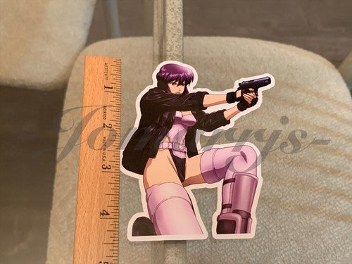 Ghost in the Shell - Anime - Major Motoko Kusanagi Sticker Decal Vinyl laptop d.