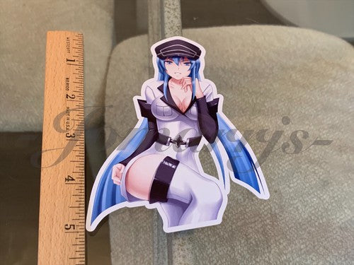 Akame ga Kill! - Anime - General Esdeath Custom Sticker Decal Vinyl #19