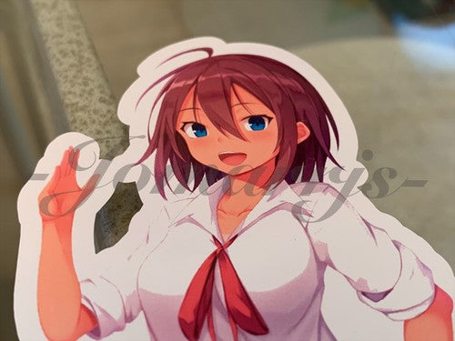 Bokuben (We Never Learn) - Anime - Uruka Takemoto Custom Sticker Decal 1 manga