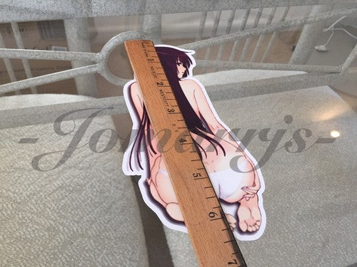 Bakemonogatari - Anime - Hitagi Senjougahara "Cheeky" Sticker Decal amane hitari