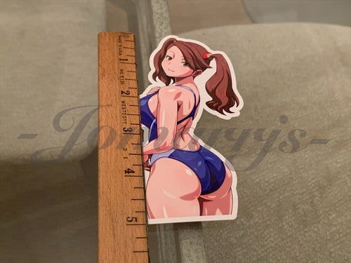 Gundam Build Fighters Try Anime Sazaki Kaoruko Bikini Sun Fun Sticker Decal #1