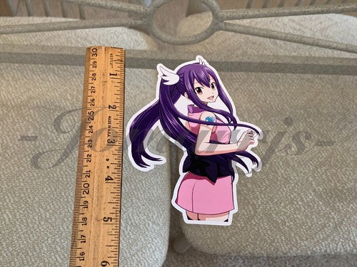 Fairy Tail - Anime - Wendy Marvell Sticker Vinyl Sign custom mage guild
