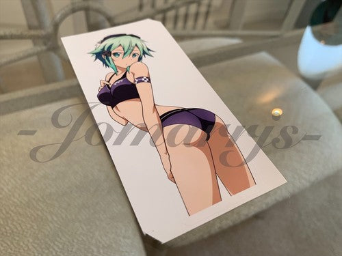 Sword Art Online - Anime - Sinon Shino Asada Bikini Sun Fun b. Sticker Vinyl SAO