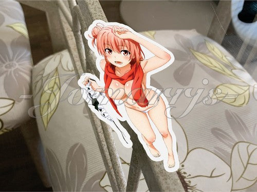 Yahari Ore No Anime Yui Yuigahama Bikini Sun Fun Sticker b. manga ecchi sexy