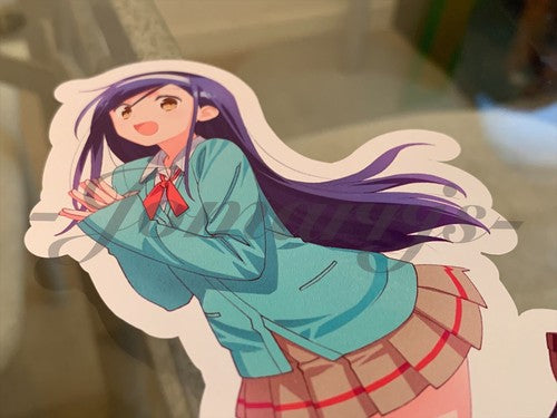 Bokuben (We Never Learn) - Anime - Fumino Furuhashi Custom Sticker Decal 1 manga