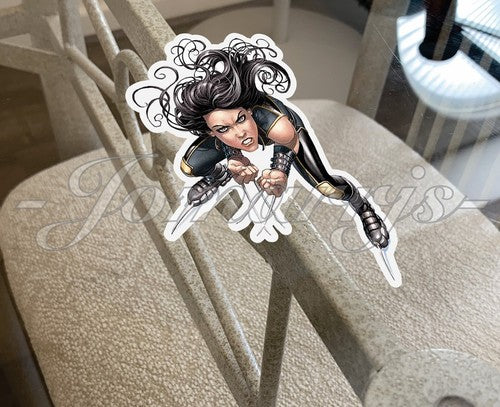 X-Men - Anime - X-23 Custom Color Sticker Decal Comics x23 marvel dc wolverine 2
