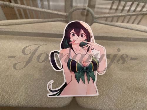 My Hero Academia Anime Froppy Tsuyu Asui b. Bikini Sun Fun Sticker Vinyl manga
