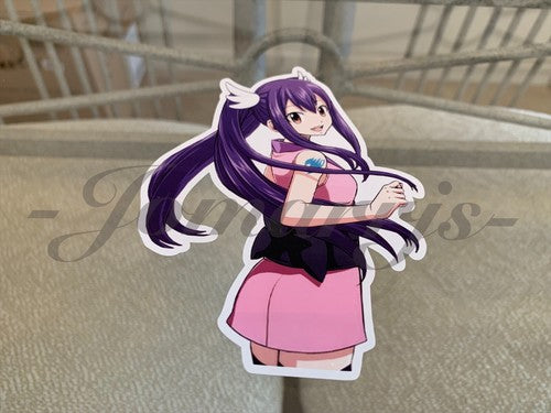 Fairy Tail - Anime - Wendy Marvell Sticker Vinyl Sign custom mage guild
