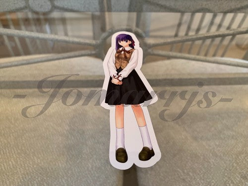 Fate - Anime - Sakura Matou Sticker Vinyl Decal Custom manga laptop notebook