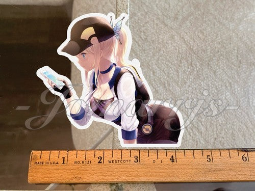 Haganai Anime Sena Kashiwazaki "Trying to Catch Them All" Decal manga pokemon go