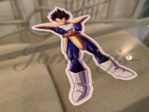 Dragon Ball Z Vegeta (e.) Sticker Vinyl Sign Comic DBZ super saiyans