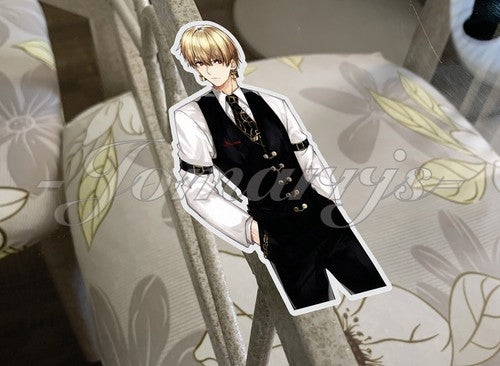 Fate - Gilgamesh Custom Colored Vinyl Sticker Decal 1 laptop car husbando waifu