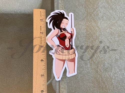 My Hero Academia - Anime - Momo Yaoyorozu Custom Colored Sticker Decal Vinyl #2