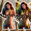 Wonder Woman 1984 Anime Princess Diana Bikini  Sticker Decal ecchi waifu art b,c