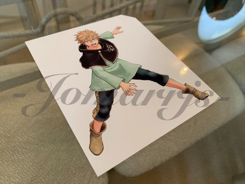 Black Clover - Anime - Luck Voltia Sticker Vinyl Decal Custom manga laptop