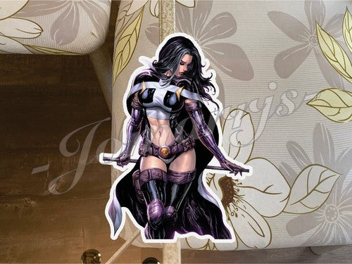 The Huntress Anime Helena Bertinelli Sticker Decal ecchi oppai waifu art