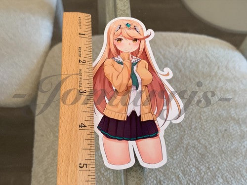 Xenoblade - Anime - Mythra Custom Sticker Decal Vinyl #a